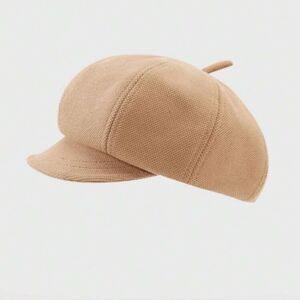Classic Kids’ Camel Beret Cap Unisex